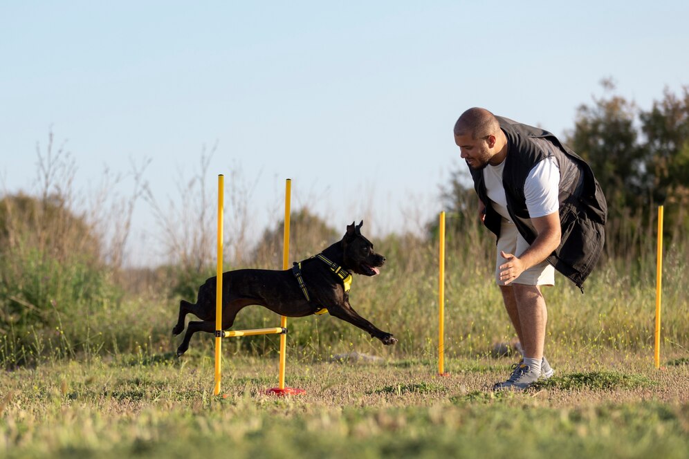 entrenamiento para perros adultos